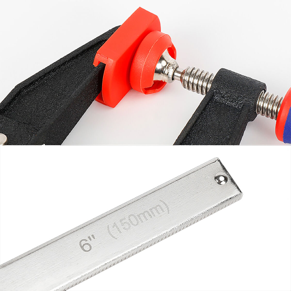 Tryckningsklämma Workpro Stål - 2