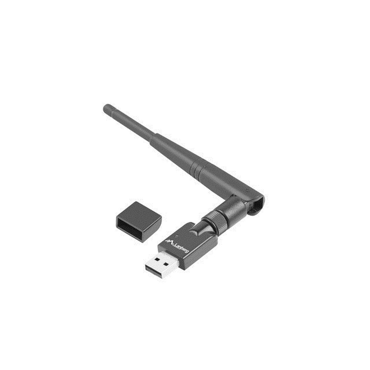 Adapter Wifi Lanberg NC-0150-WE Svart - 2