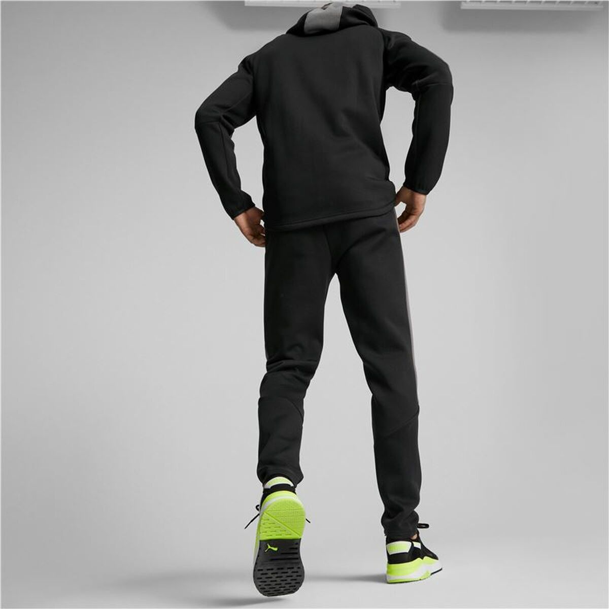 Långa träningsbyxor Puma Evostripe Svart - 5