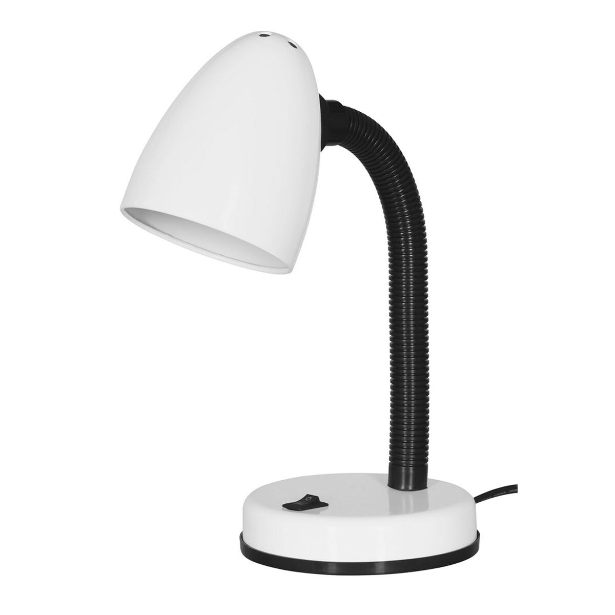 Skrivbordslampa Activejet AJE-BILL White Vit Svart 60 W