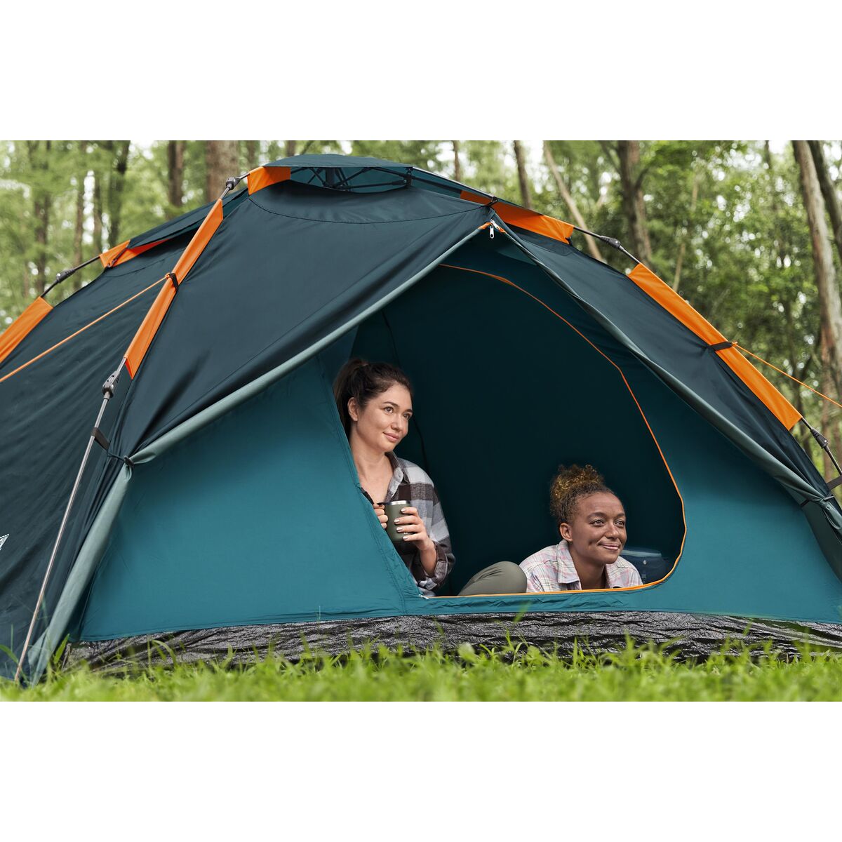Bestway Tienda Poliéster 2 Entradas 2 Salidas 70/210/70x240x138 cm Camping 68142 - 3