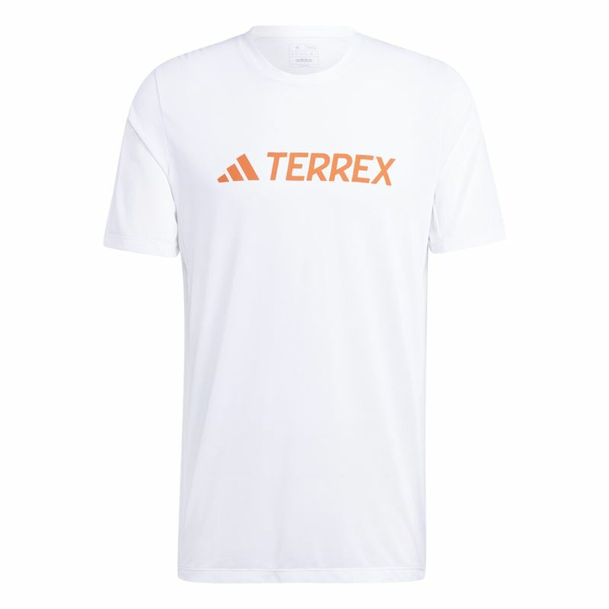 T-shirt med kortärm Herr Adidas Mt Log Tech Vit