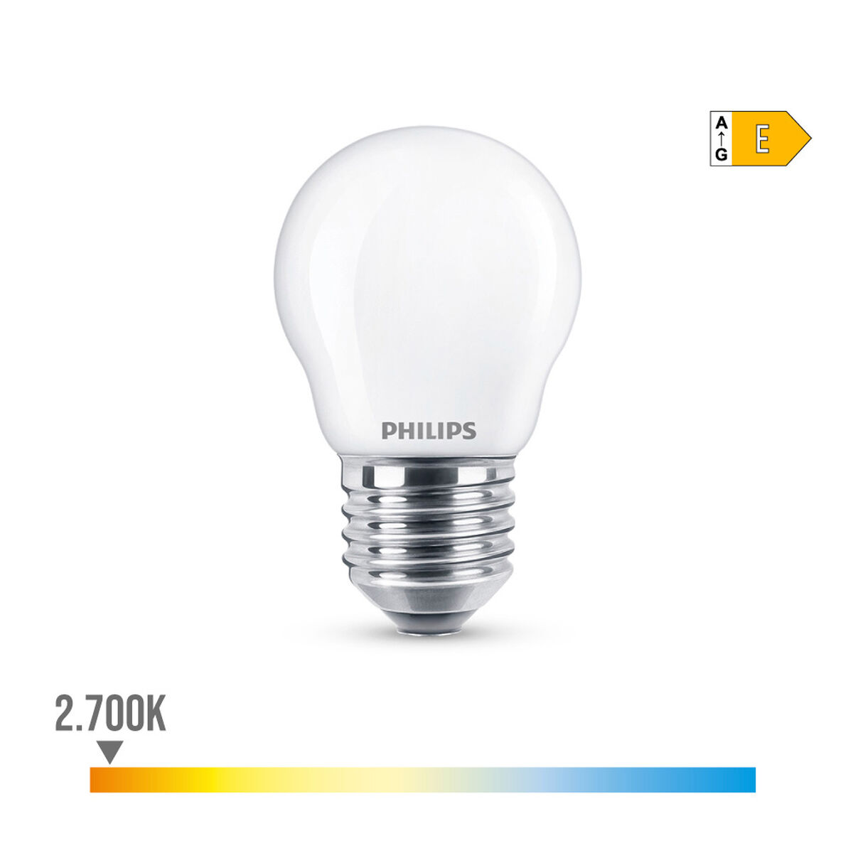 LED-lampa Philips E 6,5 W 60 W E27 806 lm 4,5 x 7,8 cm (2700 K) - 11