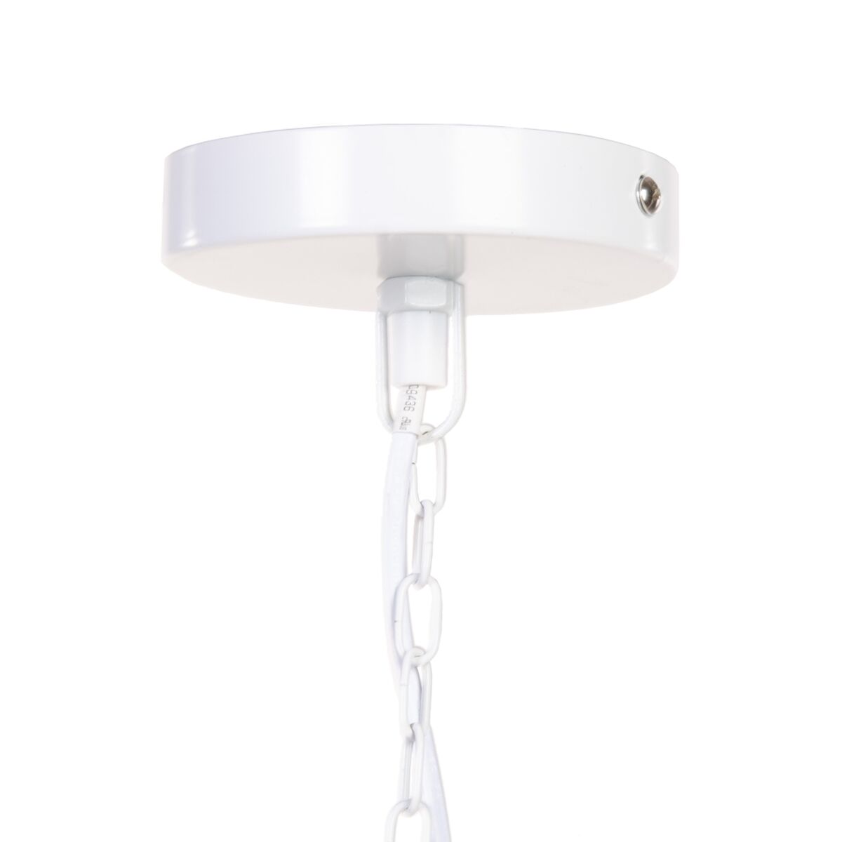 Taklampa Metall Vit 80 x 80 cm - 2
