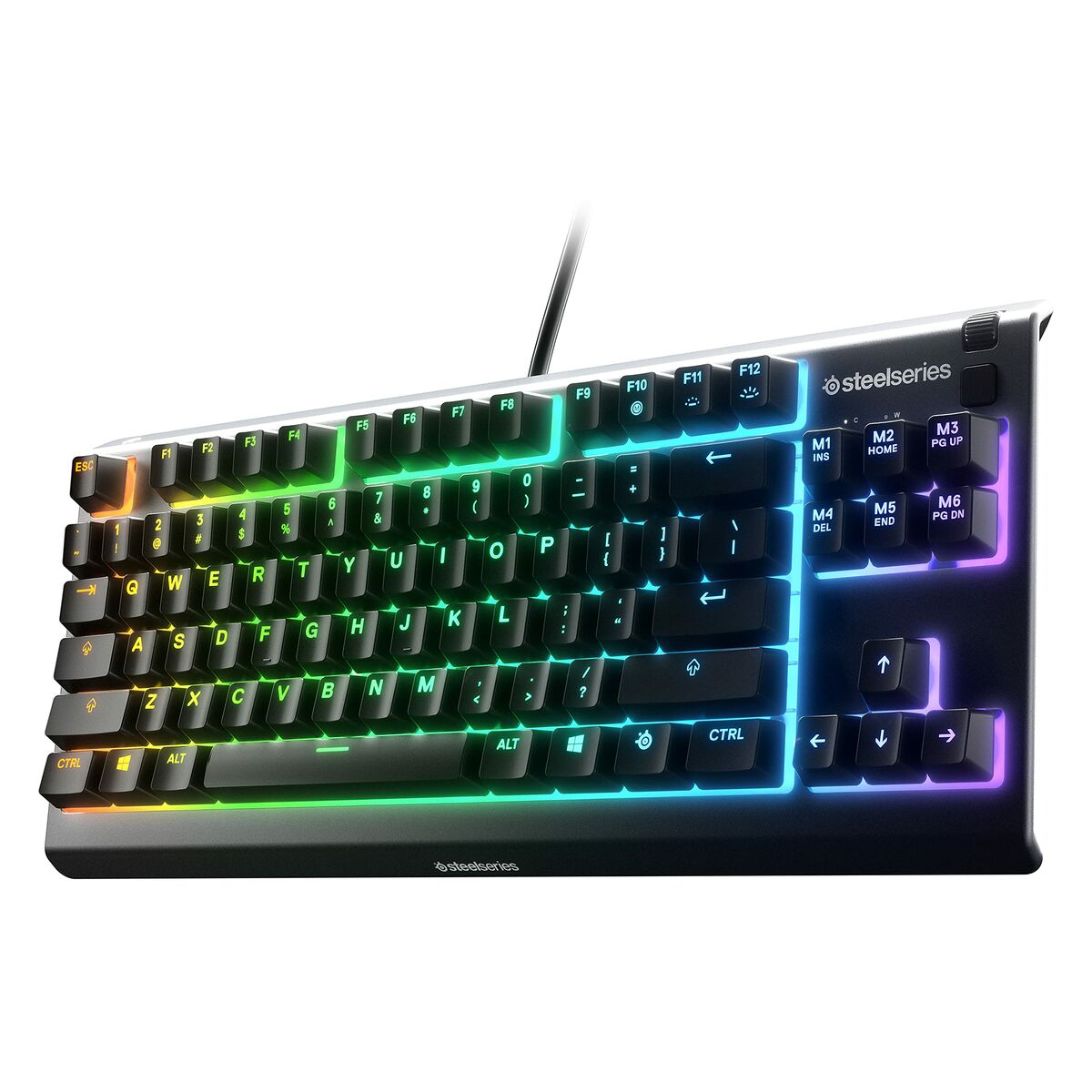 Gaming Tangentbord/ OR: Speltangentbord SteelSeries APEX 3 TKL Svart Qwerty Spanska - 3