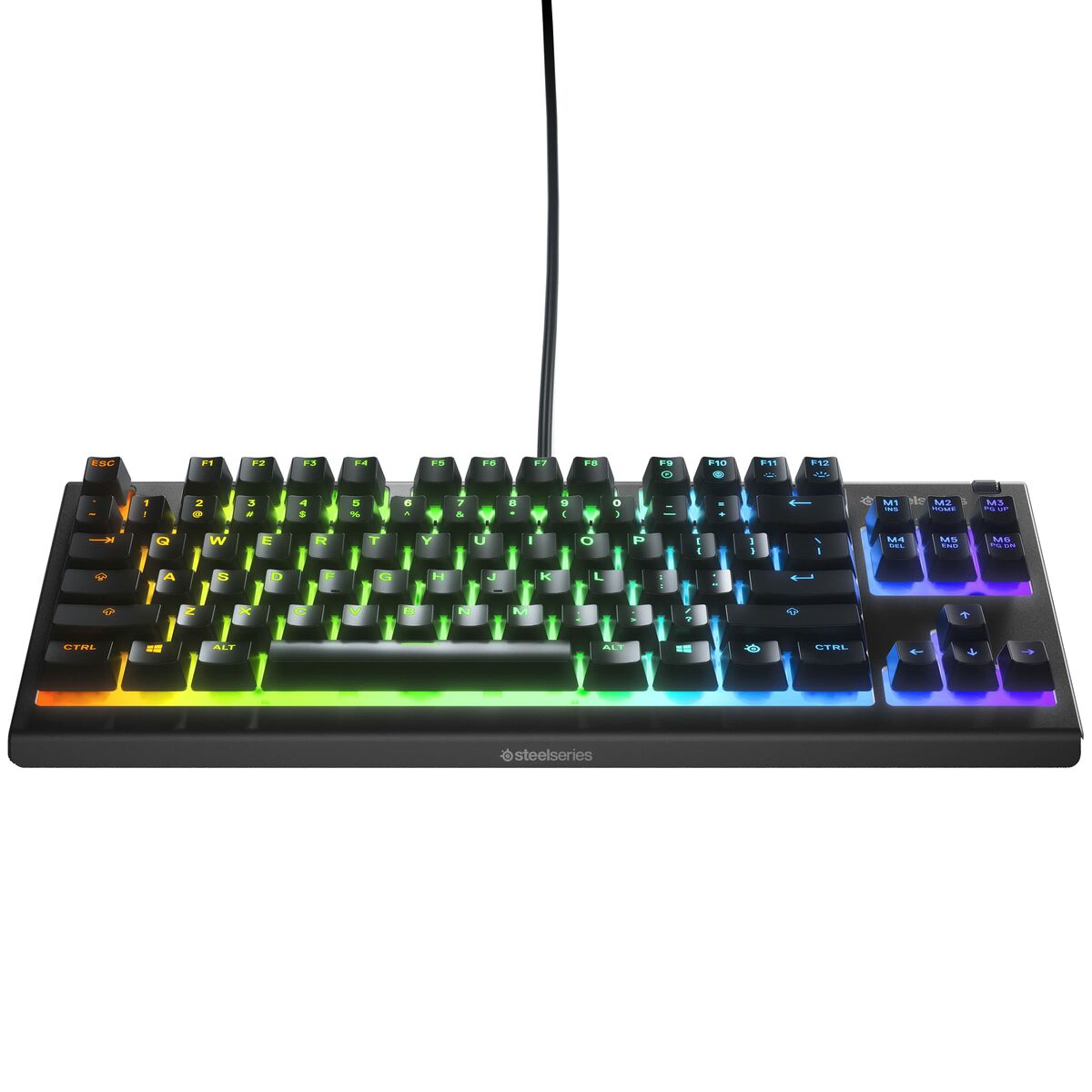 Gaming Tangentbord/ OR: Speltangentbord SteelSeries APEX 3 TKL Svart Qwerty Spanska - 5