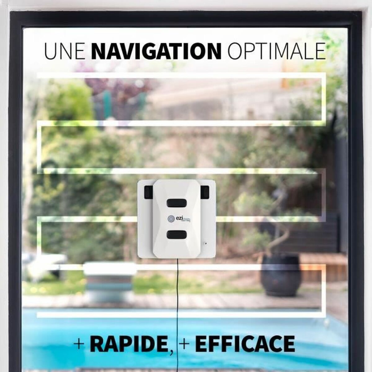 Intelligent fönsterrobot EZIclean Windobot S5 Pro 72 W - 4
