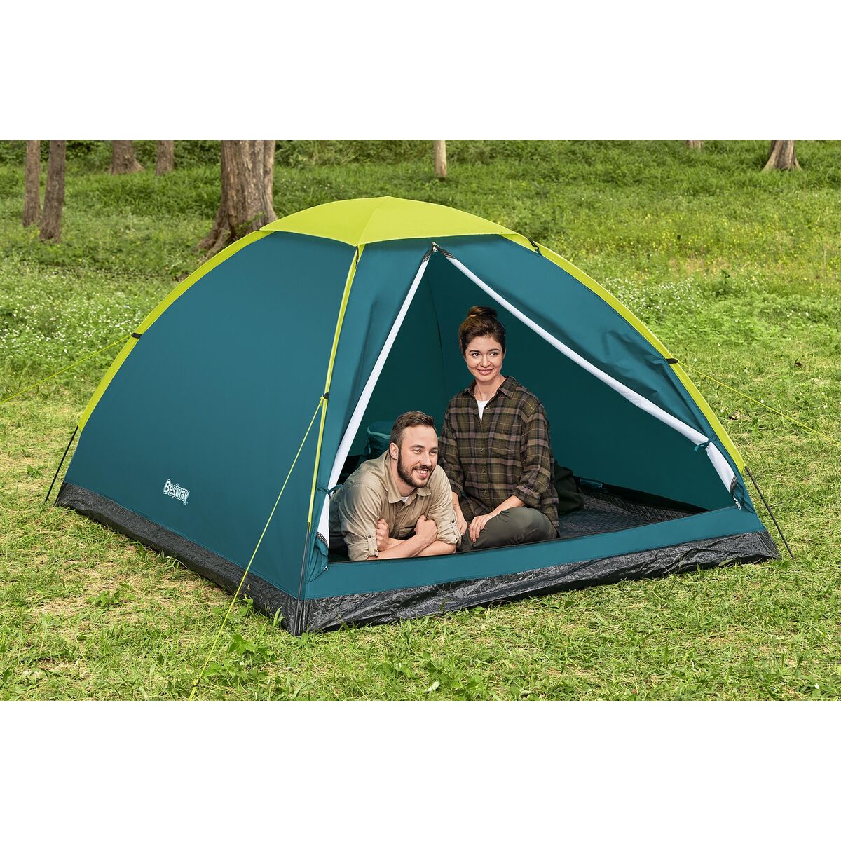 Bestway Butik Polyester Fibra de Vidrio 240x200x135 cm Camping 68143 - 5