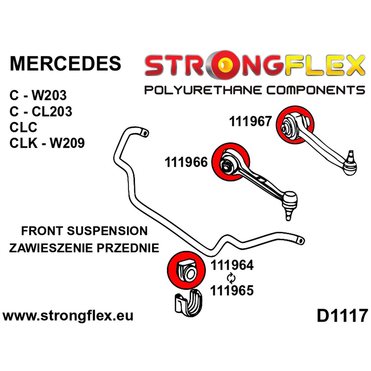 Silentblock Strongflex STF111965B - 3