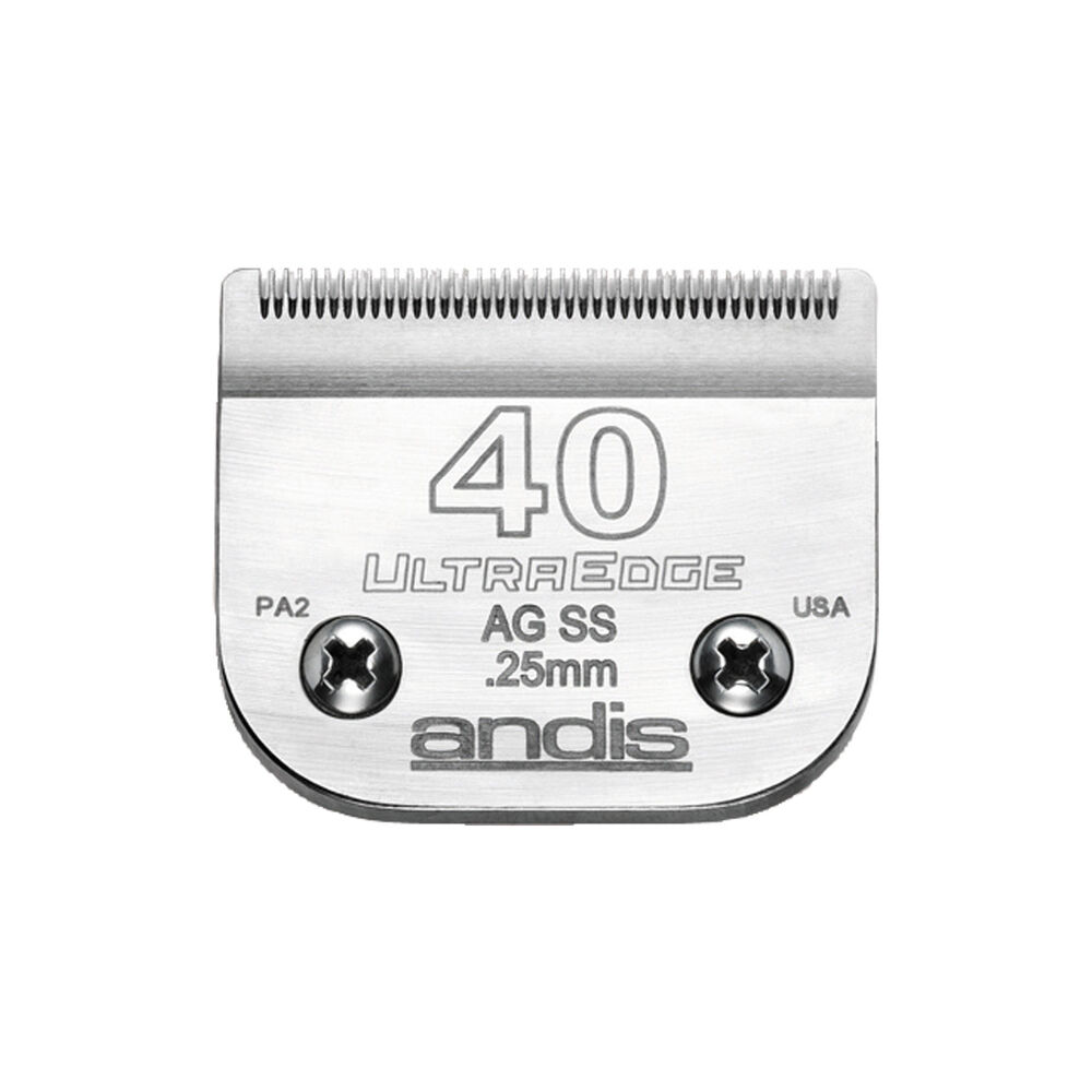 Byte av rakapparatblad Andis S-40 Hund 0,25 mm