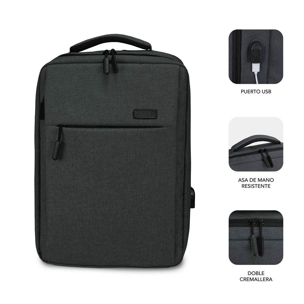 Laptopryggsäck Subblim SUB-BP-3EAP100 Grå - 3