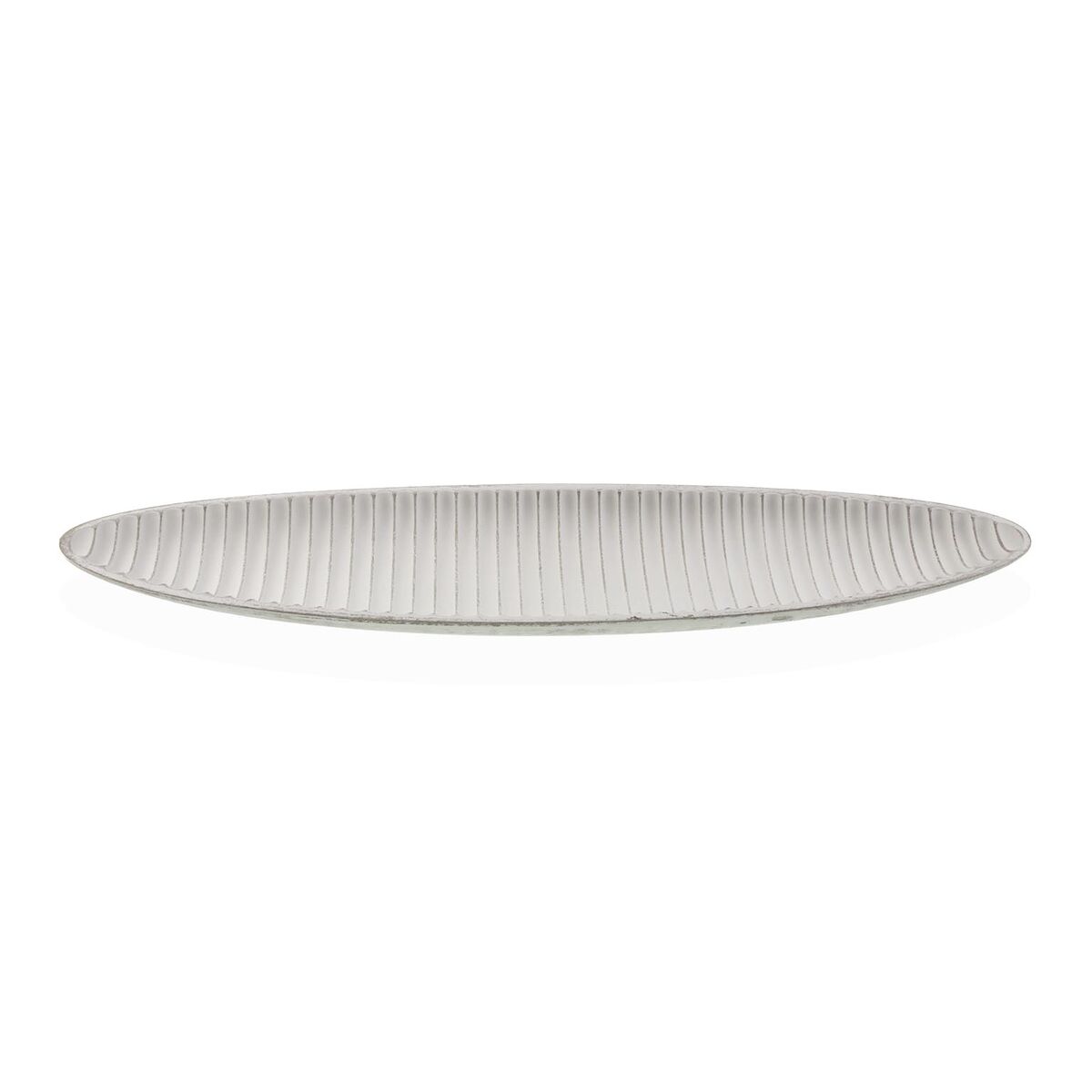 Bordsdekoration Versa Vit Trä MDF 16 X 4,5 X 64,5 CM
