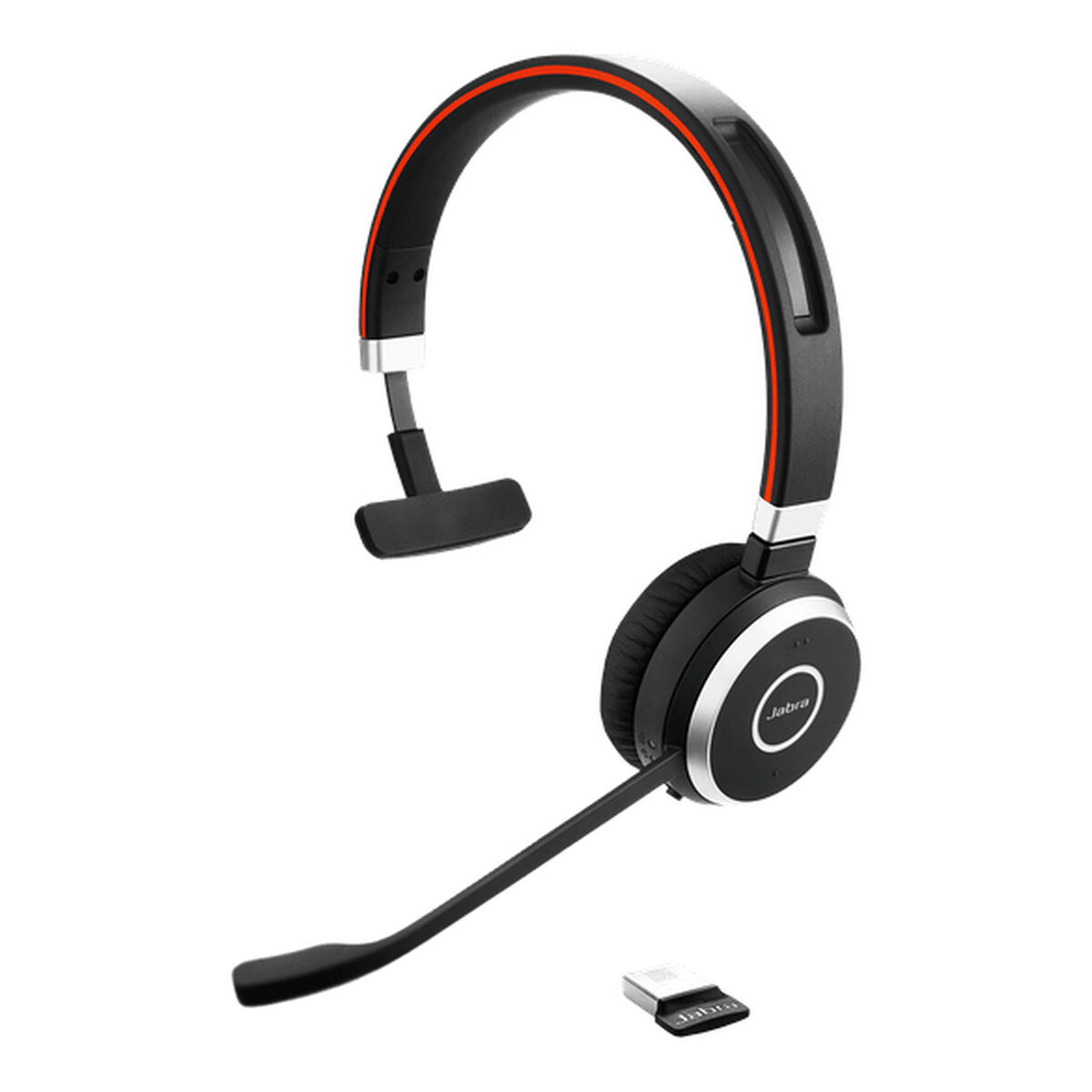 Hörlurar med Mikrofon Jabra 6593-833-309 Svart - 3