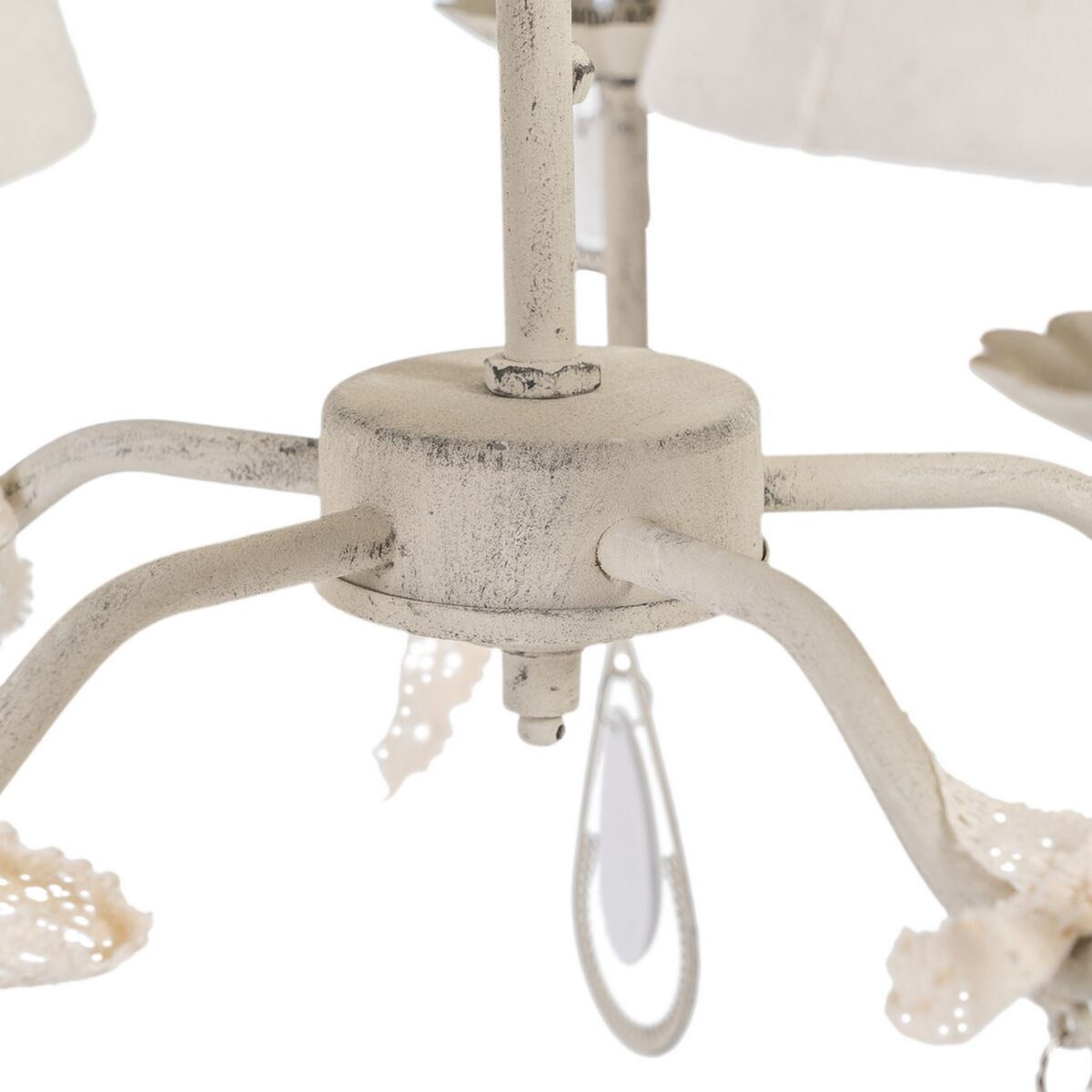 Taklampa 51 x 50 x 96 cm Metall Beige-brun (taupe) Ø 15 cm Klassiskt - 3