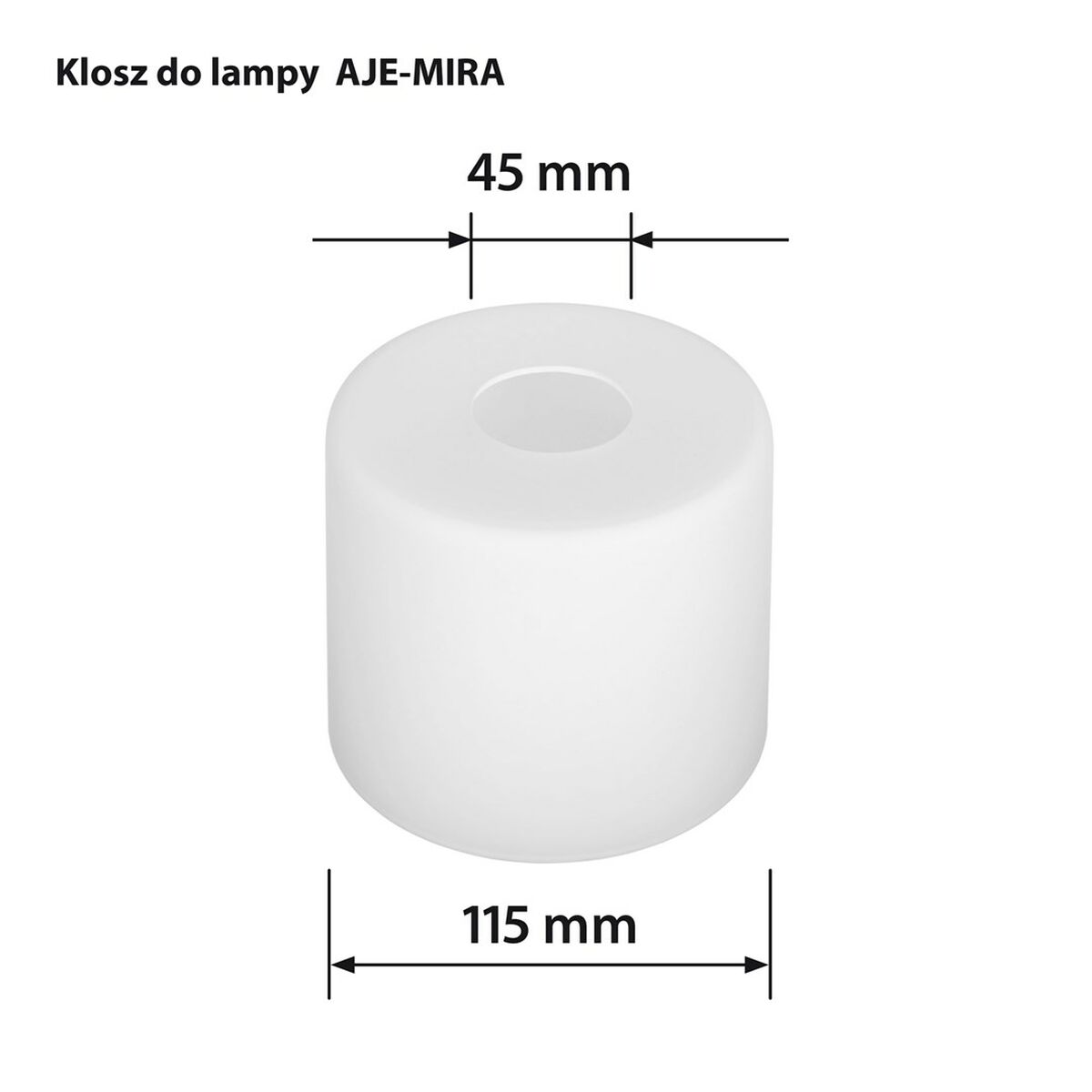 Lampa Activejet Pantalla para la lámpara Mira Vit (1 Delar) - 4