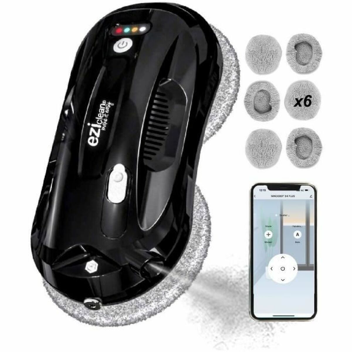 Intelligent fönsterrobot EZIclean Windobot S4 Plus 72 W