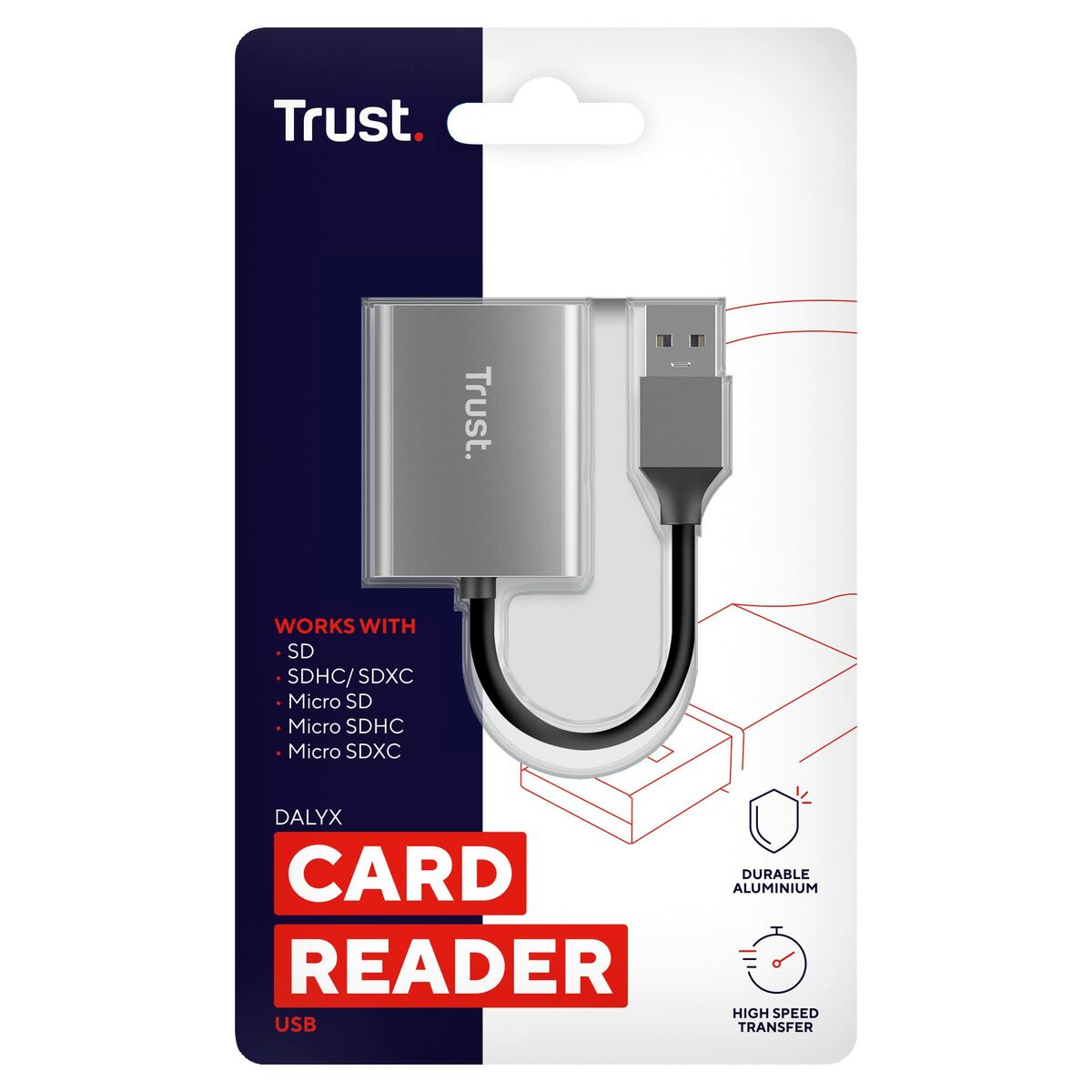 Kortläsare Trust 24135 (1 antal) - 4