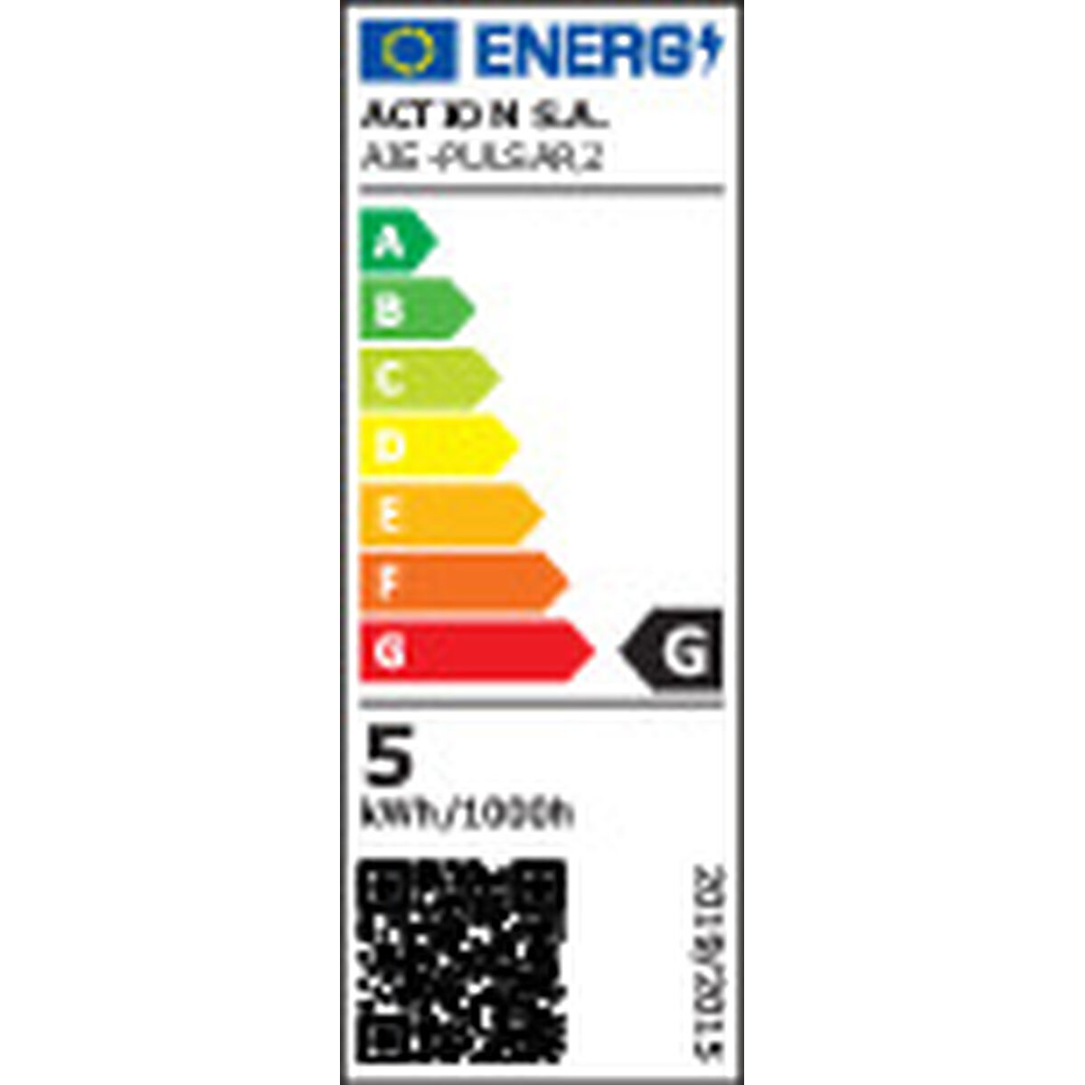 Bordslampa Activejet AJE-PULSAR 2 Silvrig polystyren ABS 3 W 12 V - 5