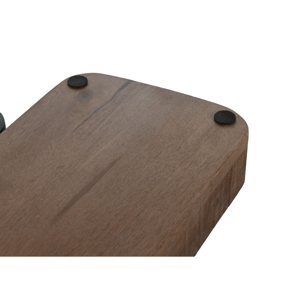 Bordsdekoration Home ESPRIT Brun Svart Ljusbrun Mangoträ 46 x 15 x 5 cm (3 antal) - 4
