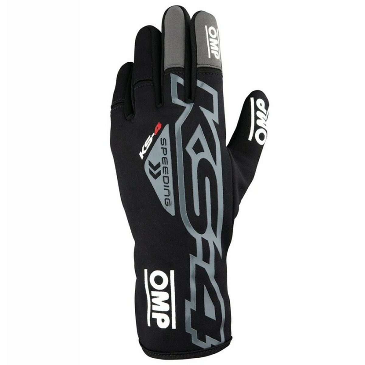 Karting Gloves OMP KART KS-4 M Svart - 2