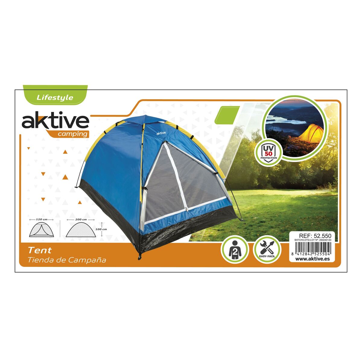 Lanthandel Dome Aktive 120 x 200 x 100 cm - 4