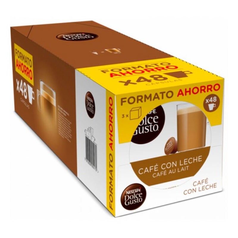 Kaffekapslar Nescafé Dolce Gusto Cafe Au Lait (48 uds) - 2