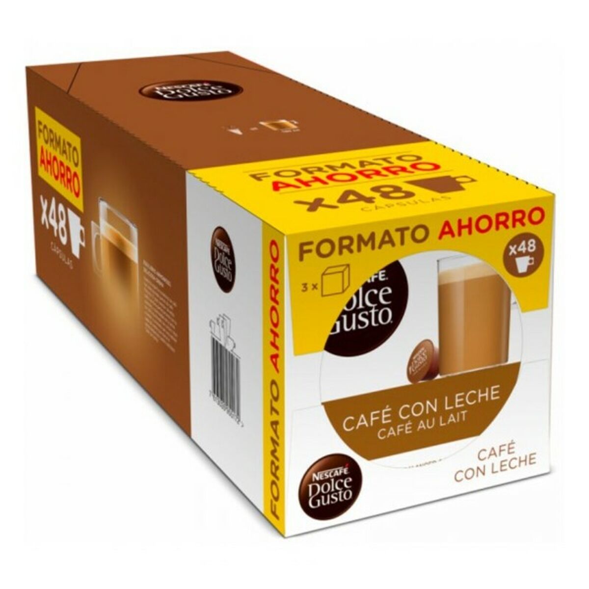 Kaffekapslar Nescafé Dolce Gusto Cafe Au Lait (48 uds) - 3