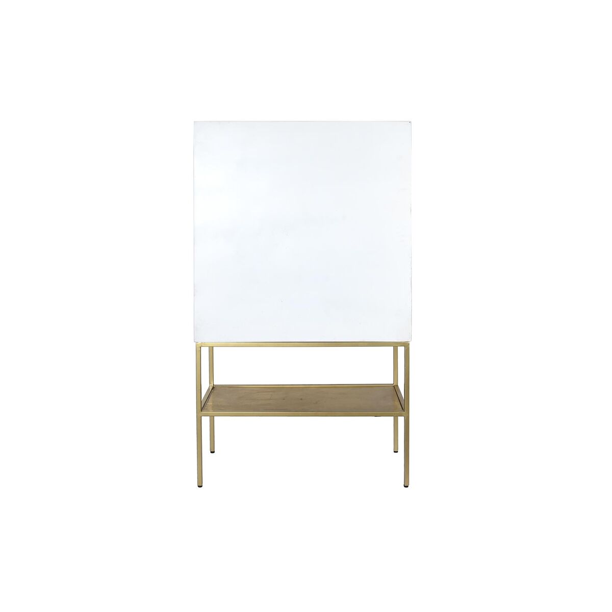 Skänk DKD Home Decor Vit Gyllene Metall Mangoträ 91 x 44 x 152 cm - 8