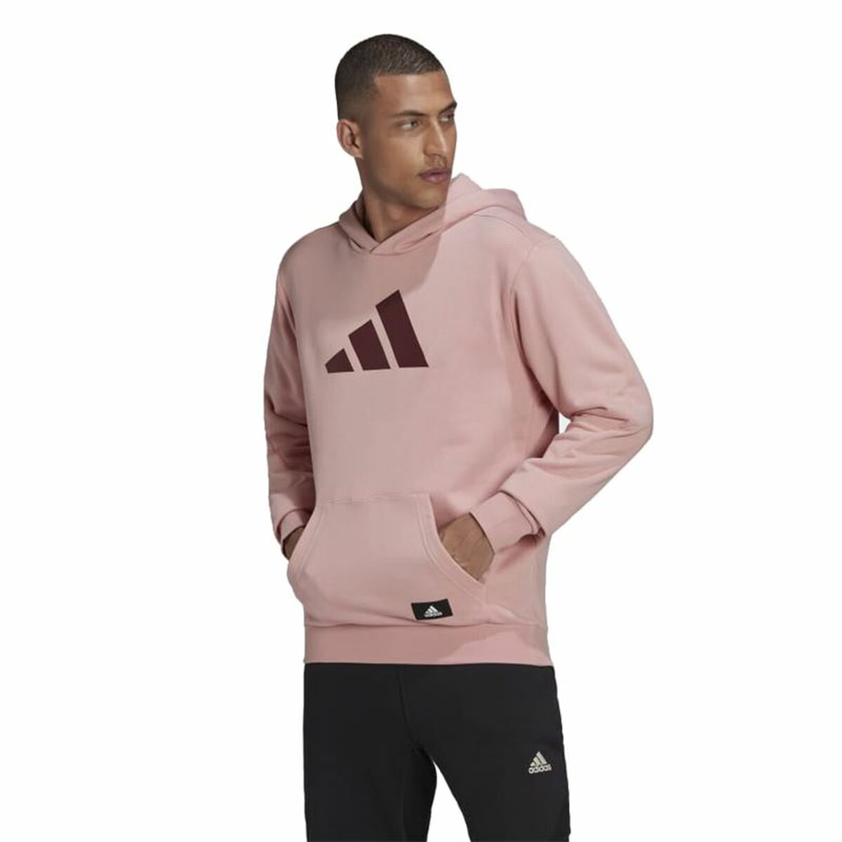 Tröja med huva Herr Adidas Future Icons Rosa - 2