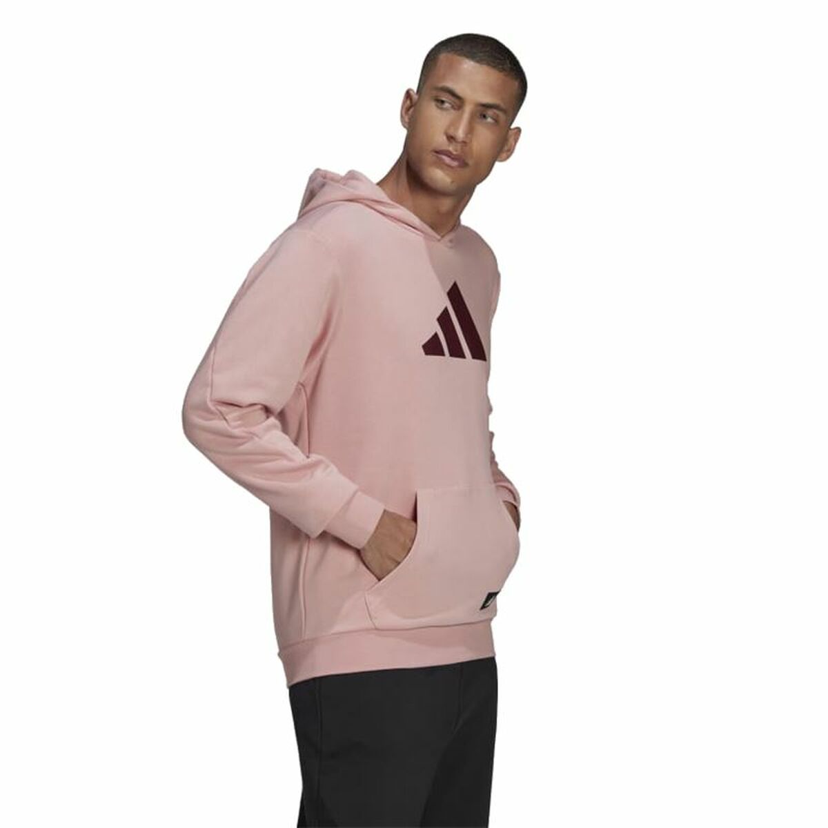 Tröja med huva Herr Adidas Future Icons Rosa - 4