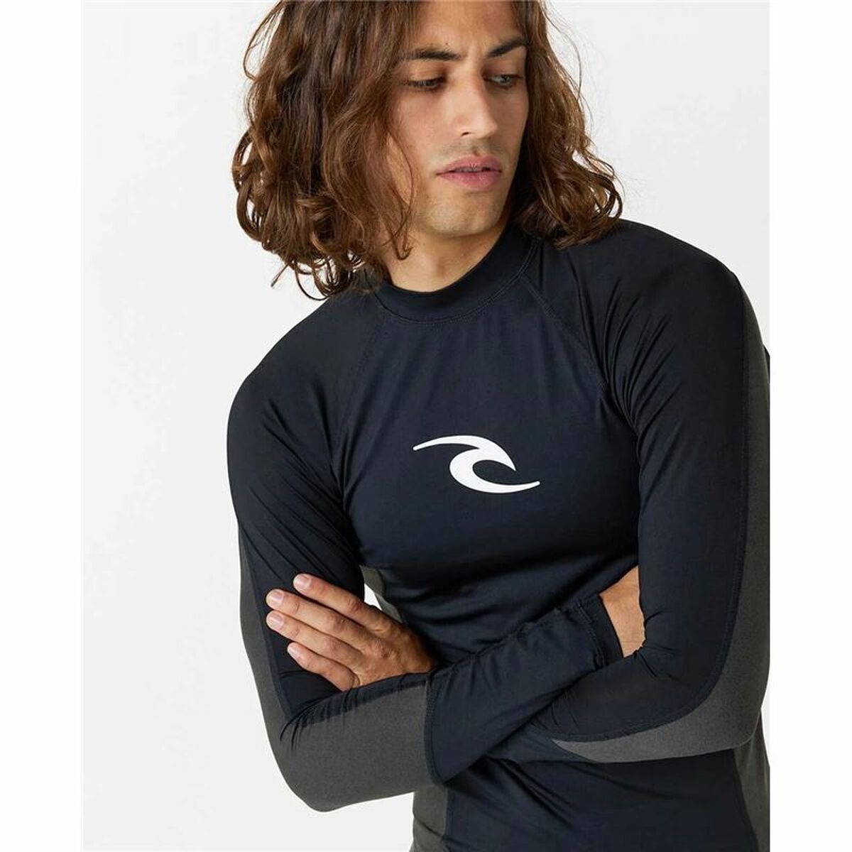 Badtröja Rip Curl Waves pf Svart - 3