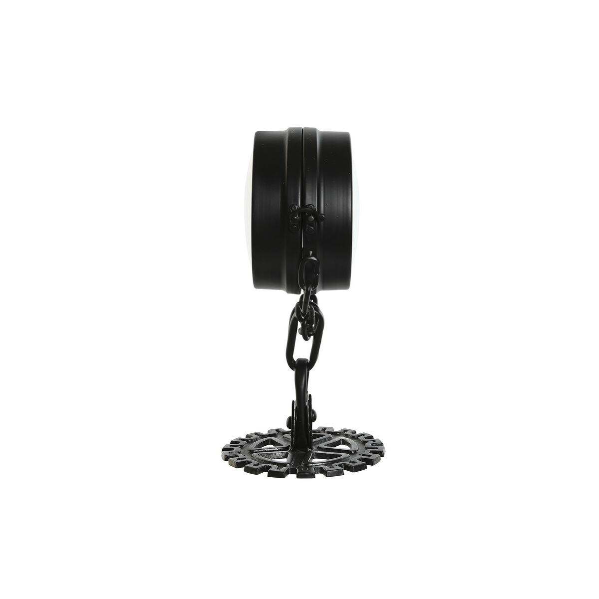 bordsklocka Home ESPRIT Svart Silvrig - 11