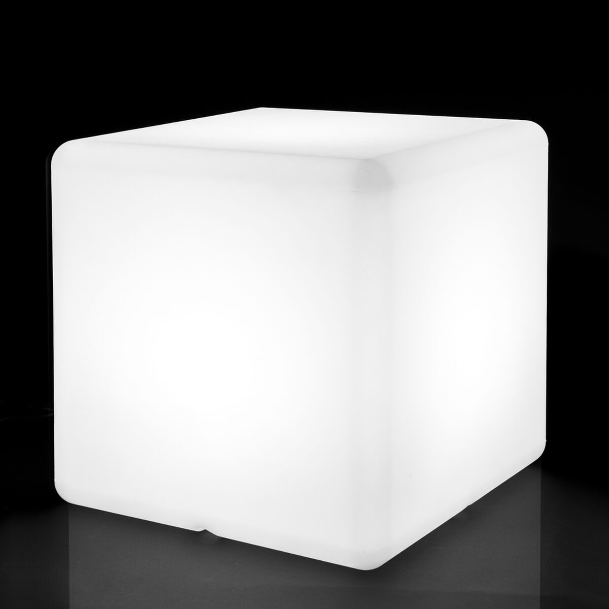 Bordslampa Block 60 W E27 220 V 40 x 40 x 40 cm