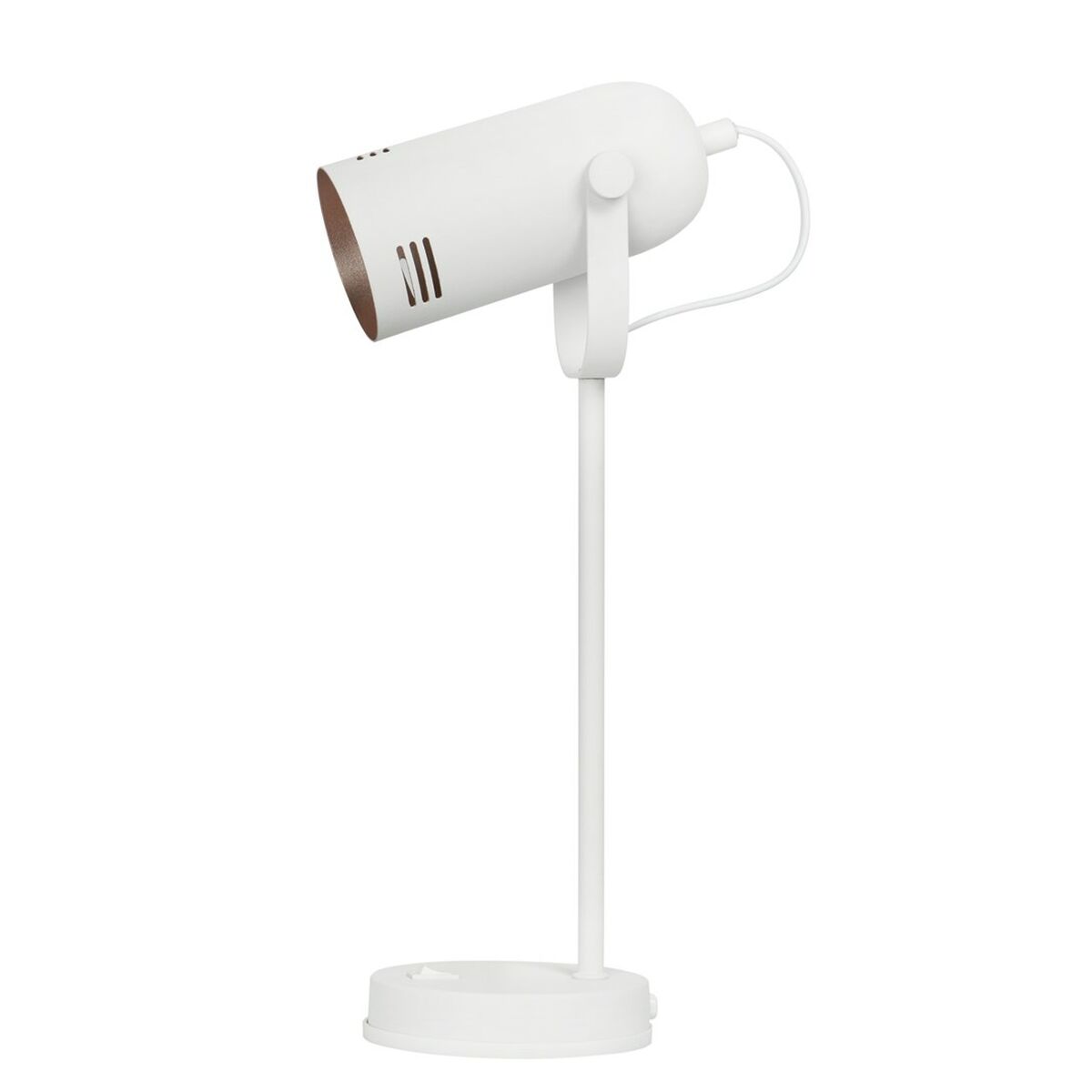 Bordslampa Activejet AJE-NICOLE White Vit Metall Plast