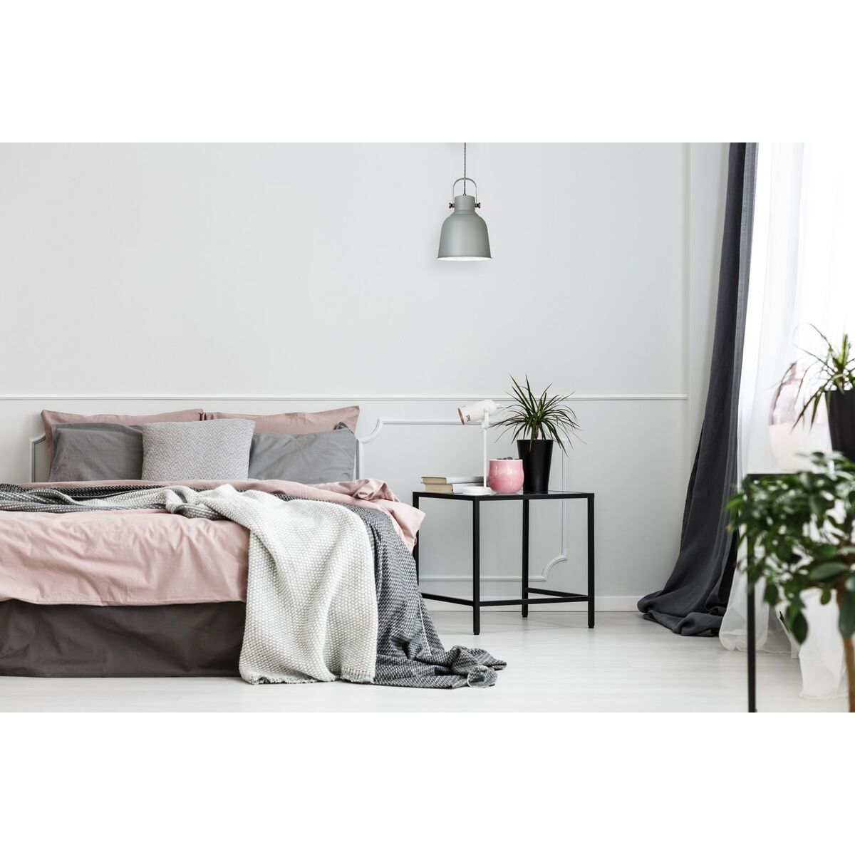 Bordslampa Activejet AJE-NICOLE White Vit Metall Plast - 3