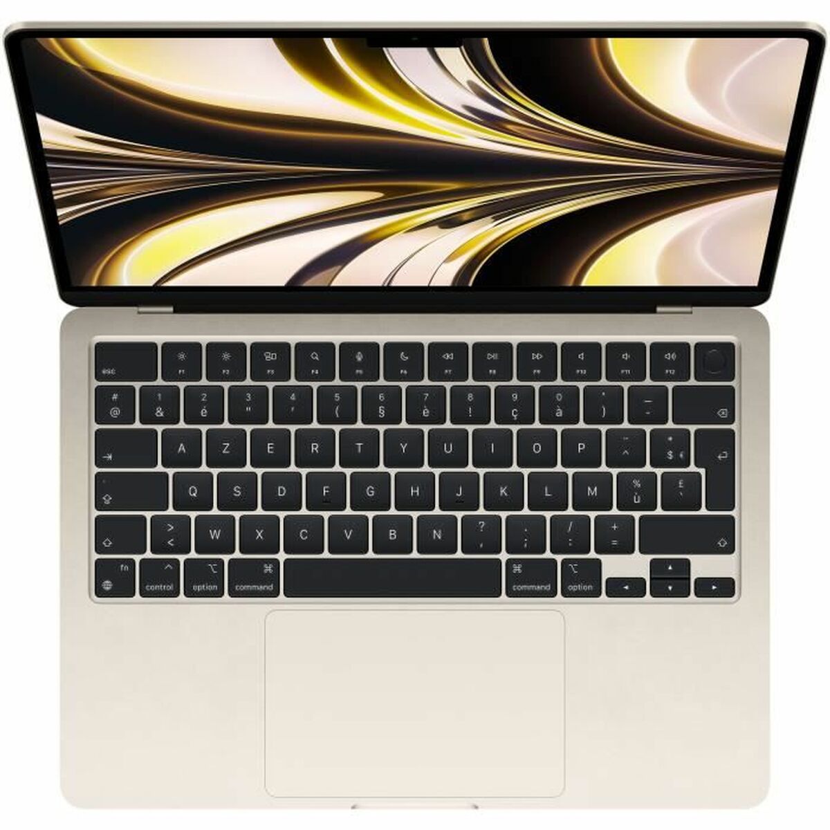 Laptop Apple MacBookAir 13,6" 8 GB RAM 256 GB Azerty Franska M2 AZERTY - 4