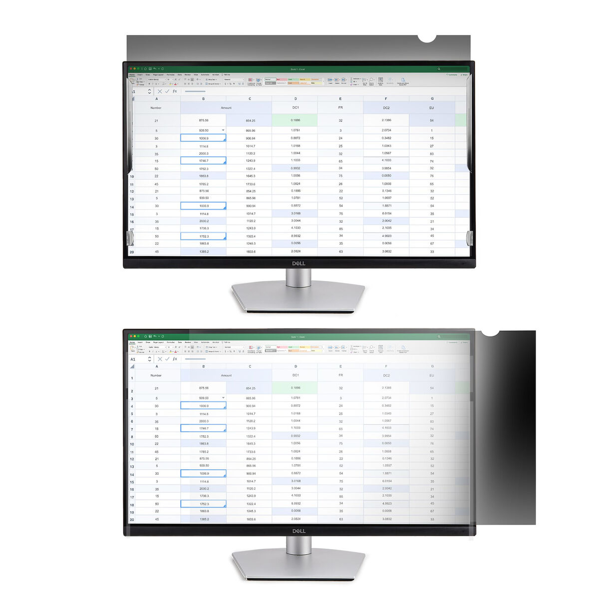 Sekretessfilter för datorskärm Startech 2269-PRIVACY-SCREEN 22" - 6