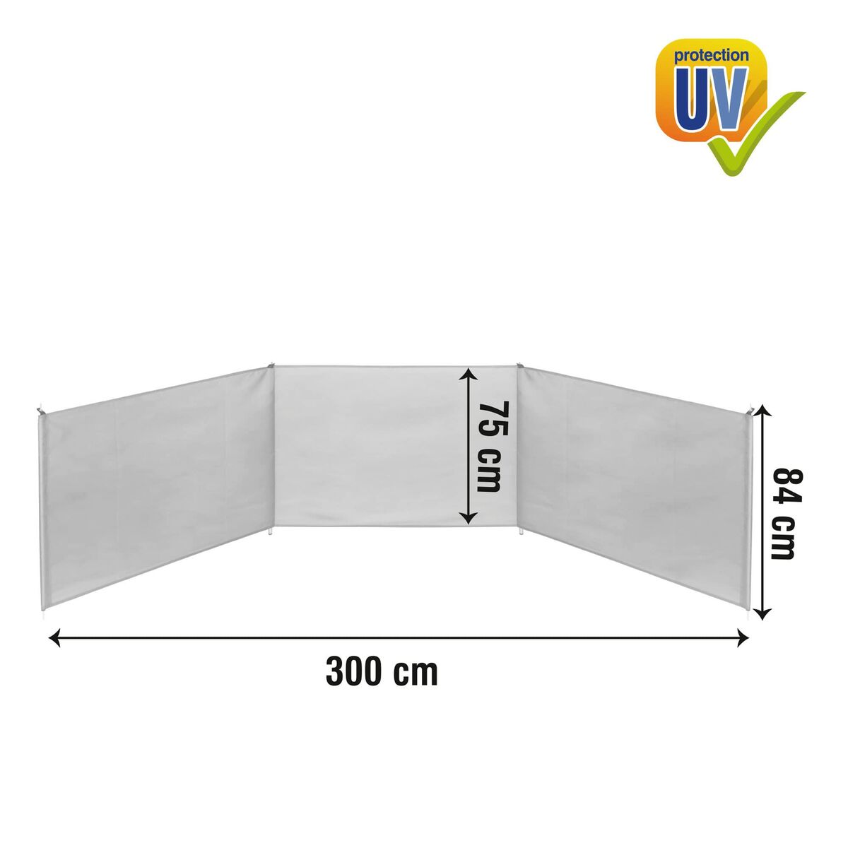 Vindruta Aktive 300 x 85 x 2 cm - 7