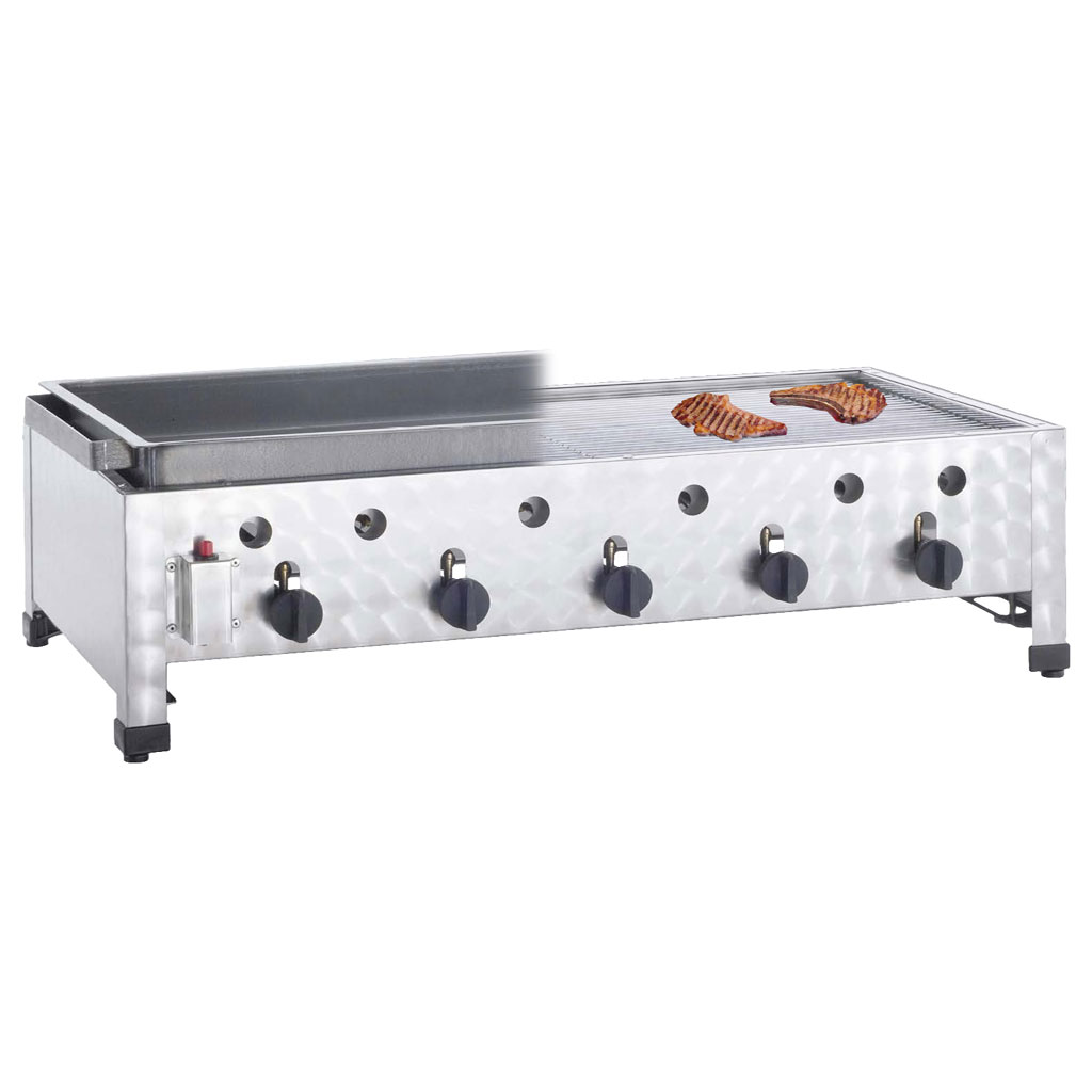 Gas Combi Bordsgrill - 5 brännare