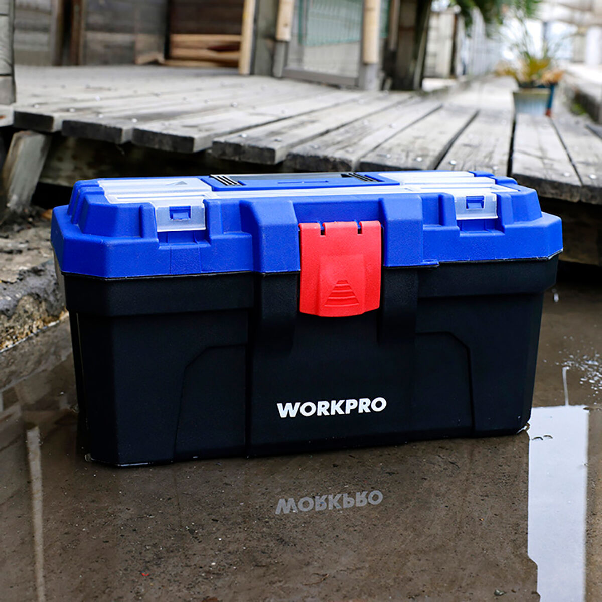 Verktygslåda Workpro PVC Plast 41 x 23 x 20,5 cm - 13