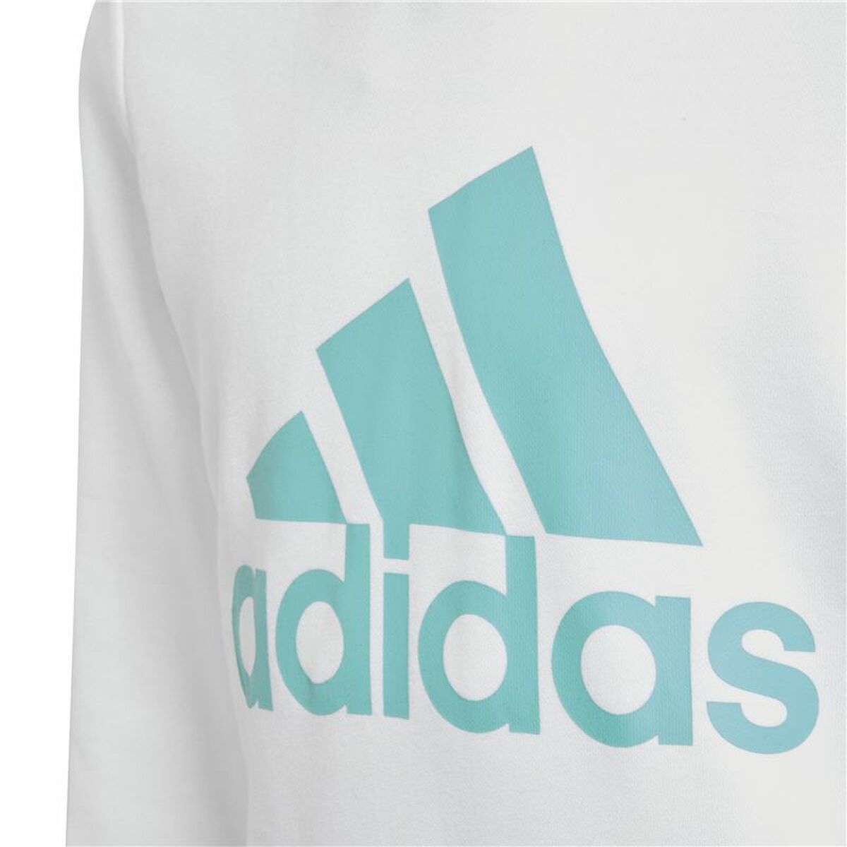 Tröja med huva Unisex Adidas Blå Vit - 4