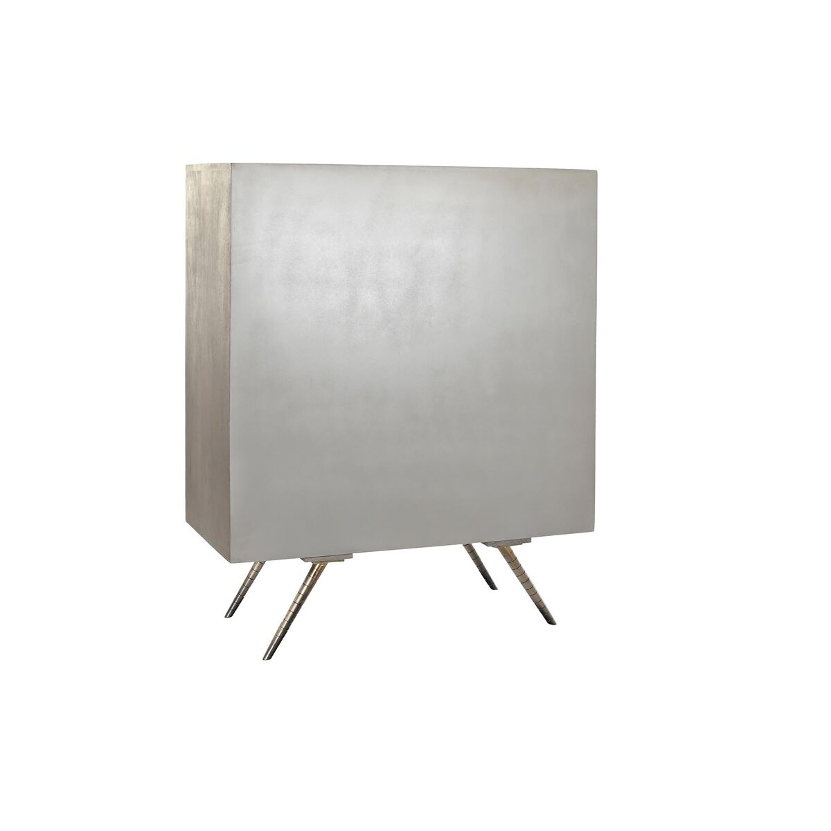Skänk DKD Home Decor Vit Grå Gyllene Mässing Mangoträ 93 x 41 x 114 cm - 13