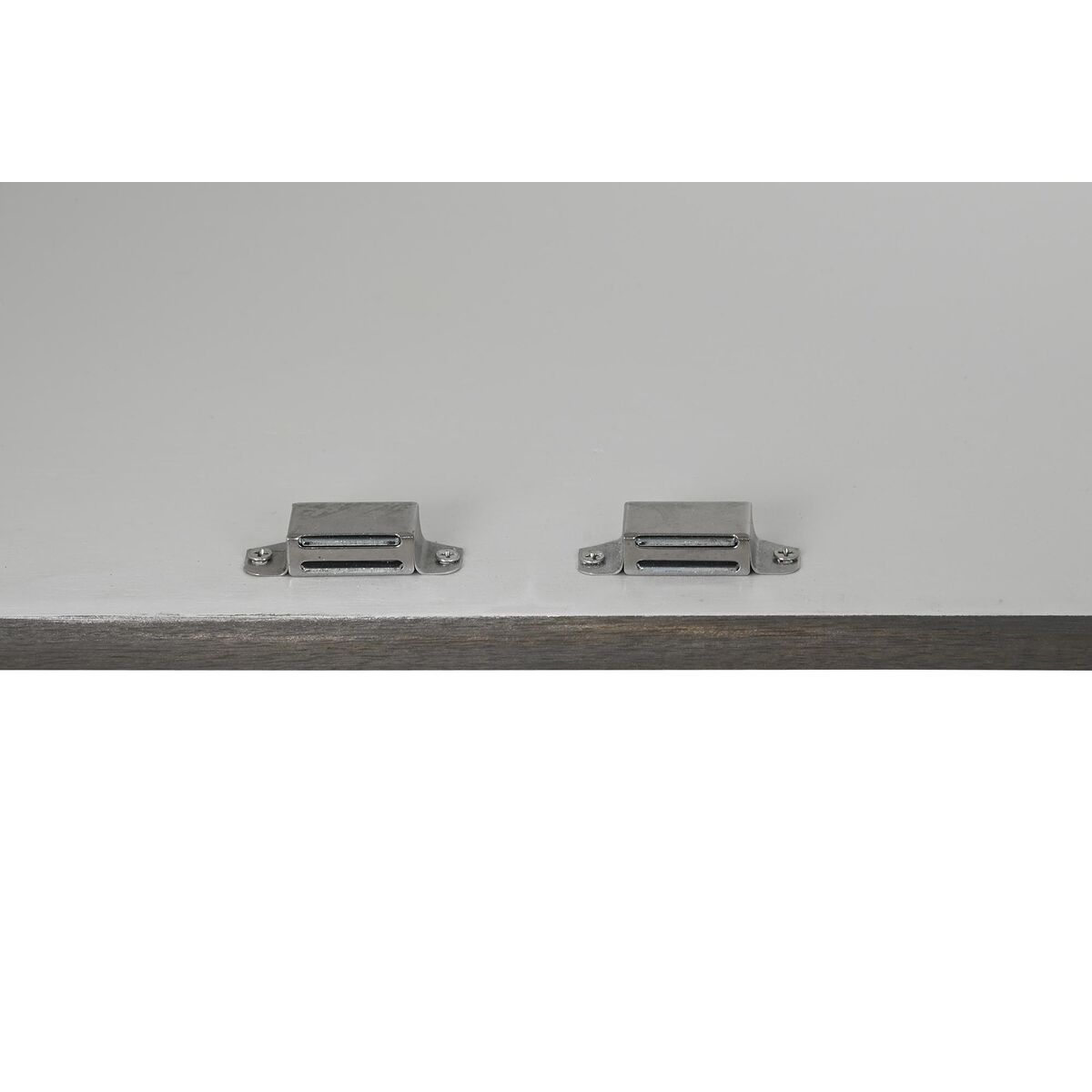 Skänk DKD Home Decor Vit Grå Gyllene Mässing Mangoträ 93 x 41 x 114 cm - 10