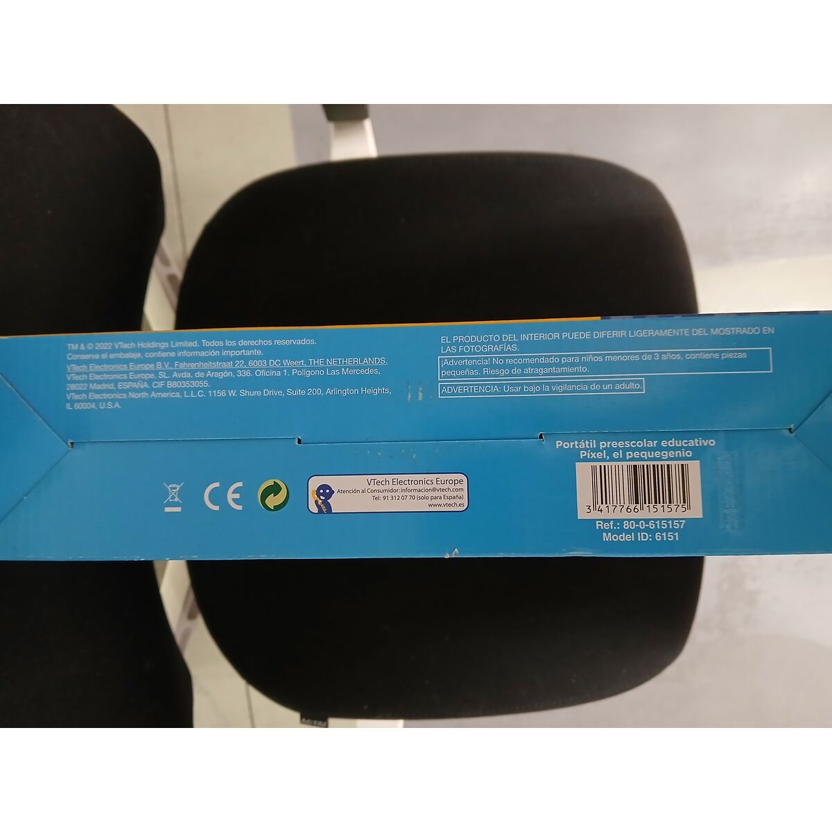 Leksaksdator Vtech Pequegenio ES Rosa - 5