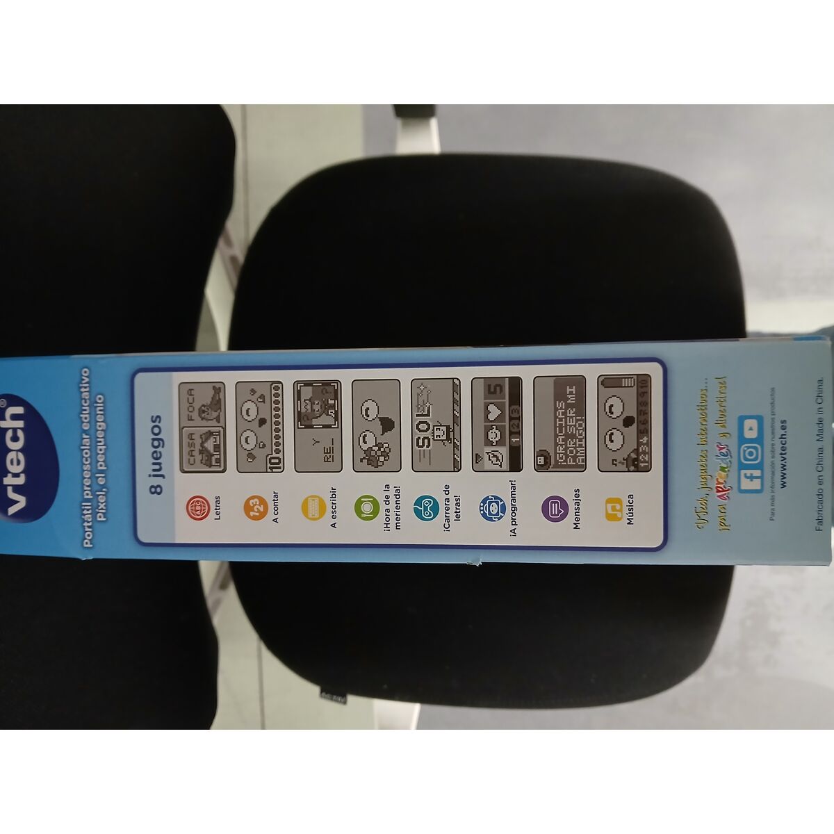 Leksaksdator Vtech Pequegenio ES Rosa - 6