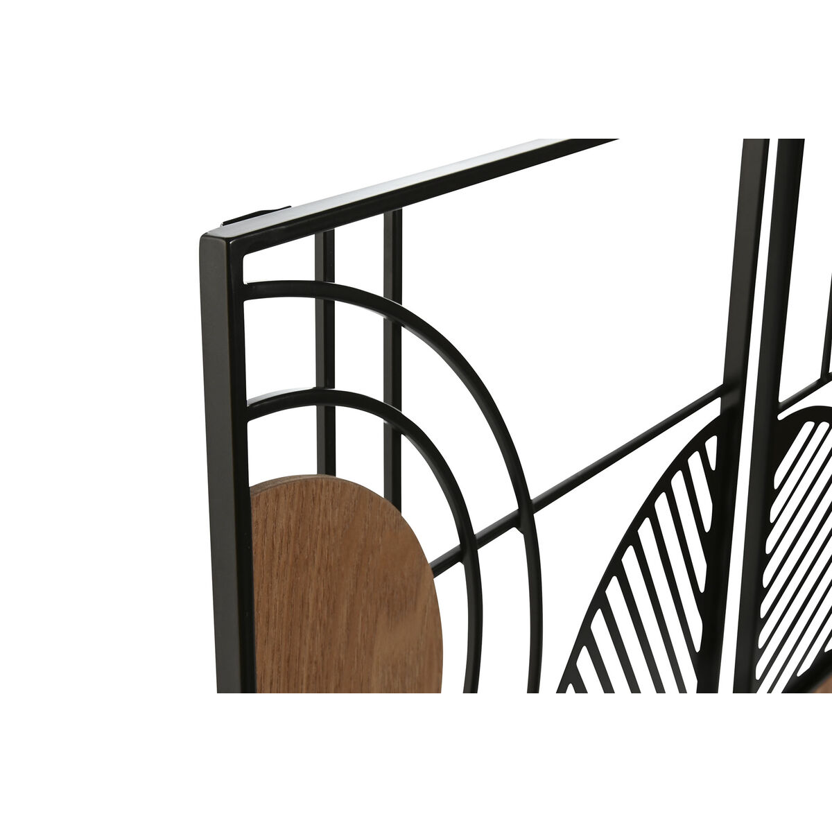 Väggdekoration Home ESPRIT Svart Naturell Urban 40 x 2 x 60 cm (3 antal) - 2