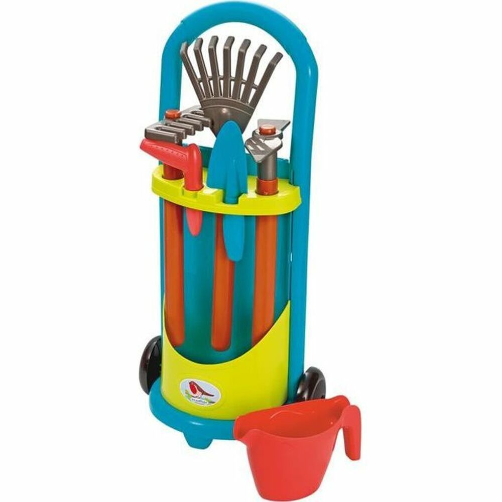 Verktygssats för barn Ecoiffier  Little Gardener Blomlåda Set