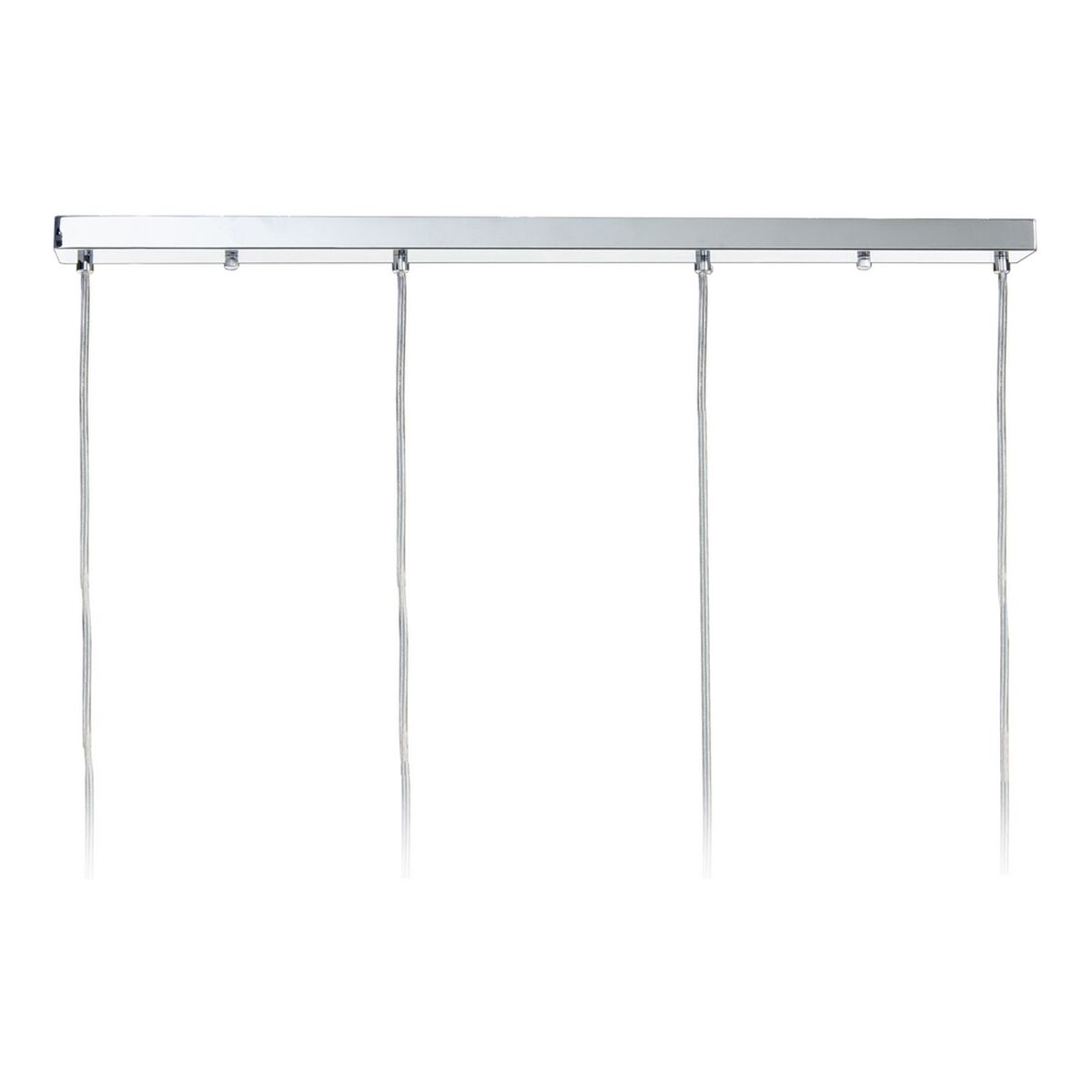 Taklampa Glas Grå Metall 90 x 16 x 50 cm - 10