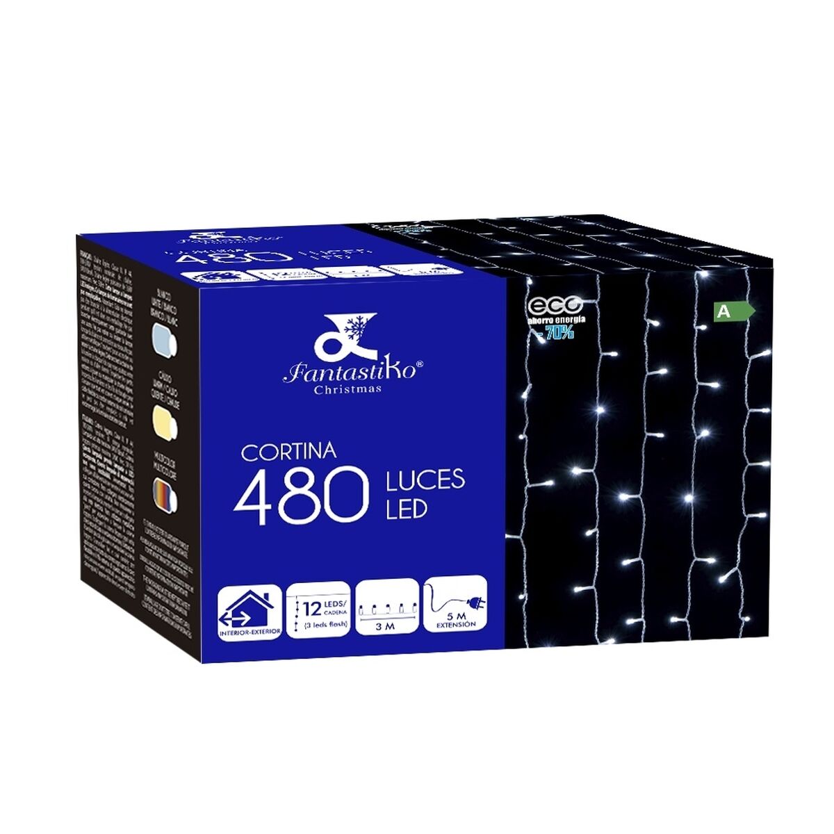 LED-krans Vit 12 W - 4