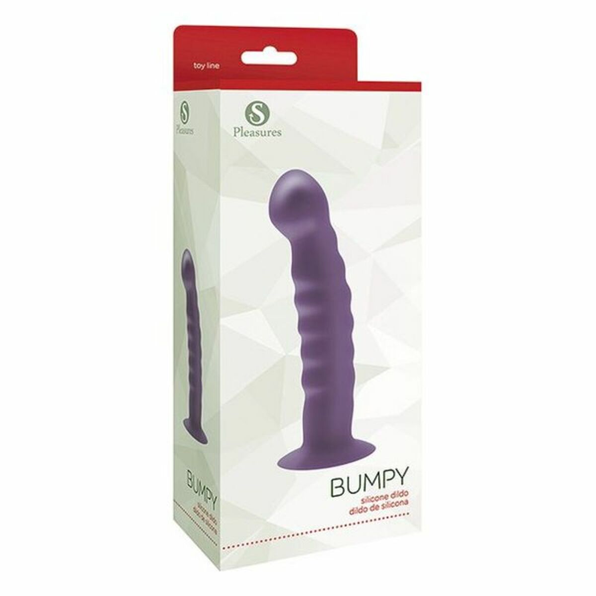 Dildo S Pleasures Bumpy Violett - 2